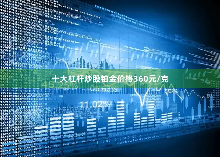 十大杠杆炒股铂金价格360元/克