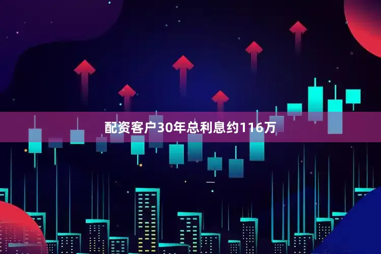 配资客户30年总利息约116万