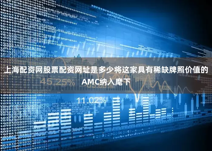 上海配资网股票配资网址是多少将这家具有稀缺牌照价值的AMC纳入麾下