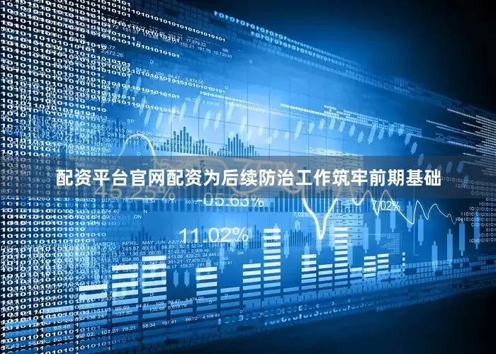 配资平台官网配资为后续防治工作筑牢前期基础