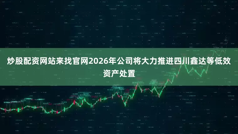 炒股配资网站来找官网2026年公司将大力推进四川鑫达等低效资产处置