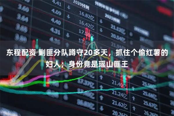 东程配资 剿匪分队蹲守20多天，抓住个偷红薯的妇人；身份竟是瑶山匪王